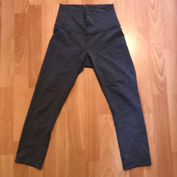 Lululemon Wunder Under cropped legging (gray) - Picture 2 of 4